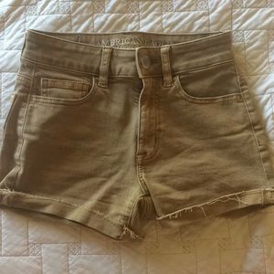 American Eagle high-waisted shorts